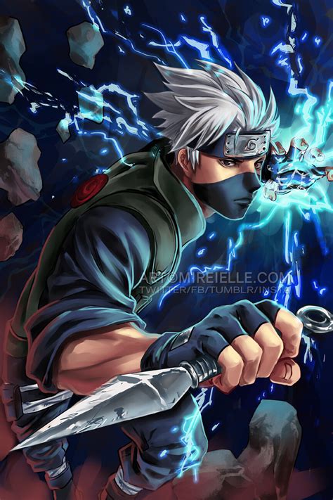 naruto kakashi fan art